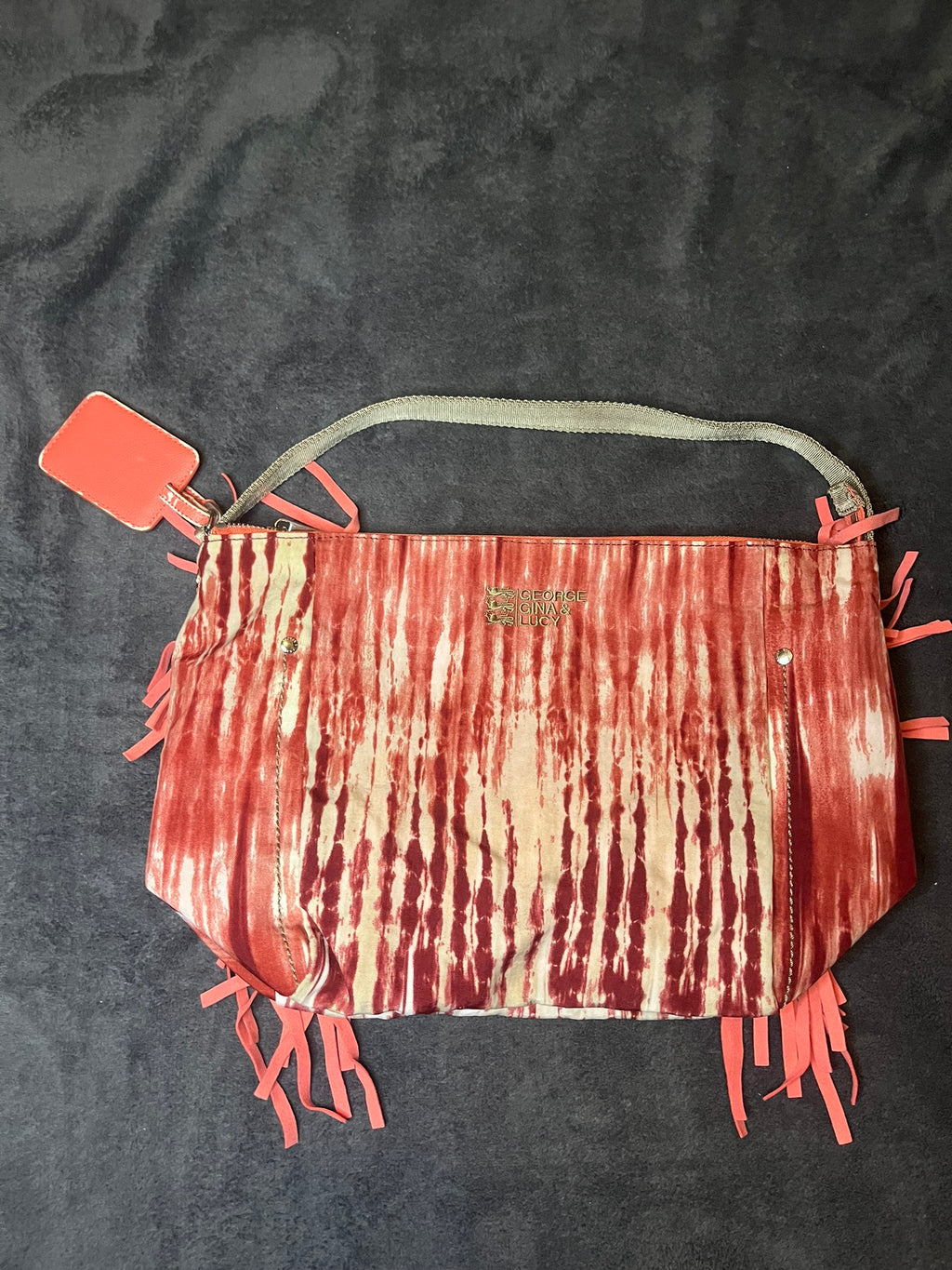 George, Gina & Lucy GGL Tasche Tie Dye Farbverlauf Koralle Marie O