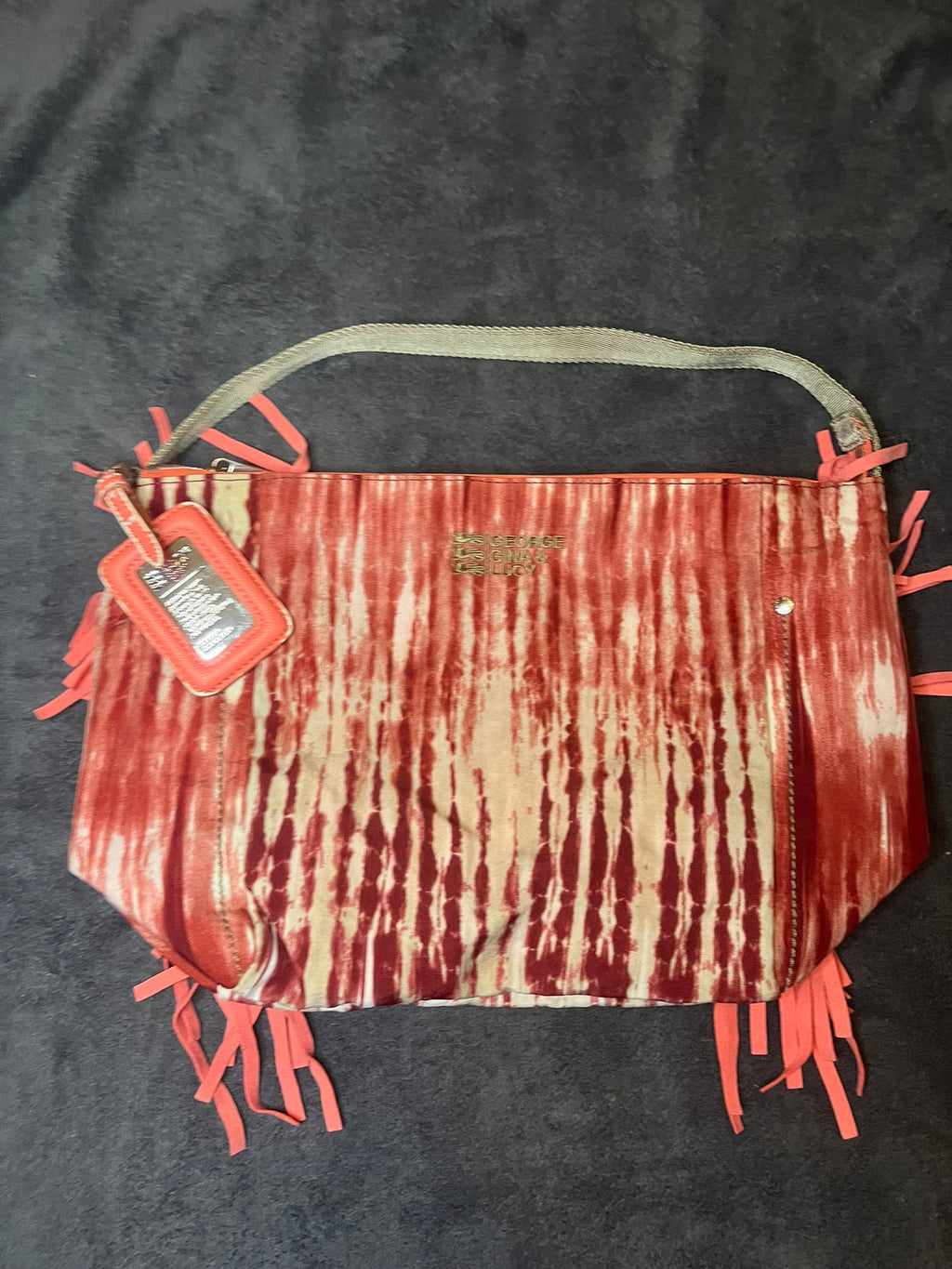 George, Gina & Lucy GGL Tasche Tie Dye Farbverlauf Koralle Marie O