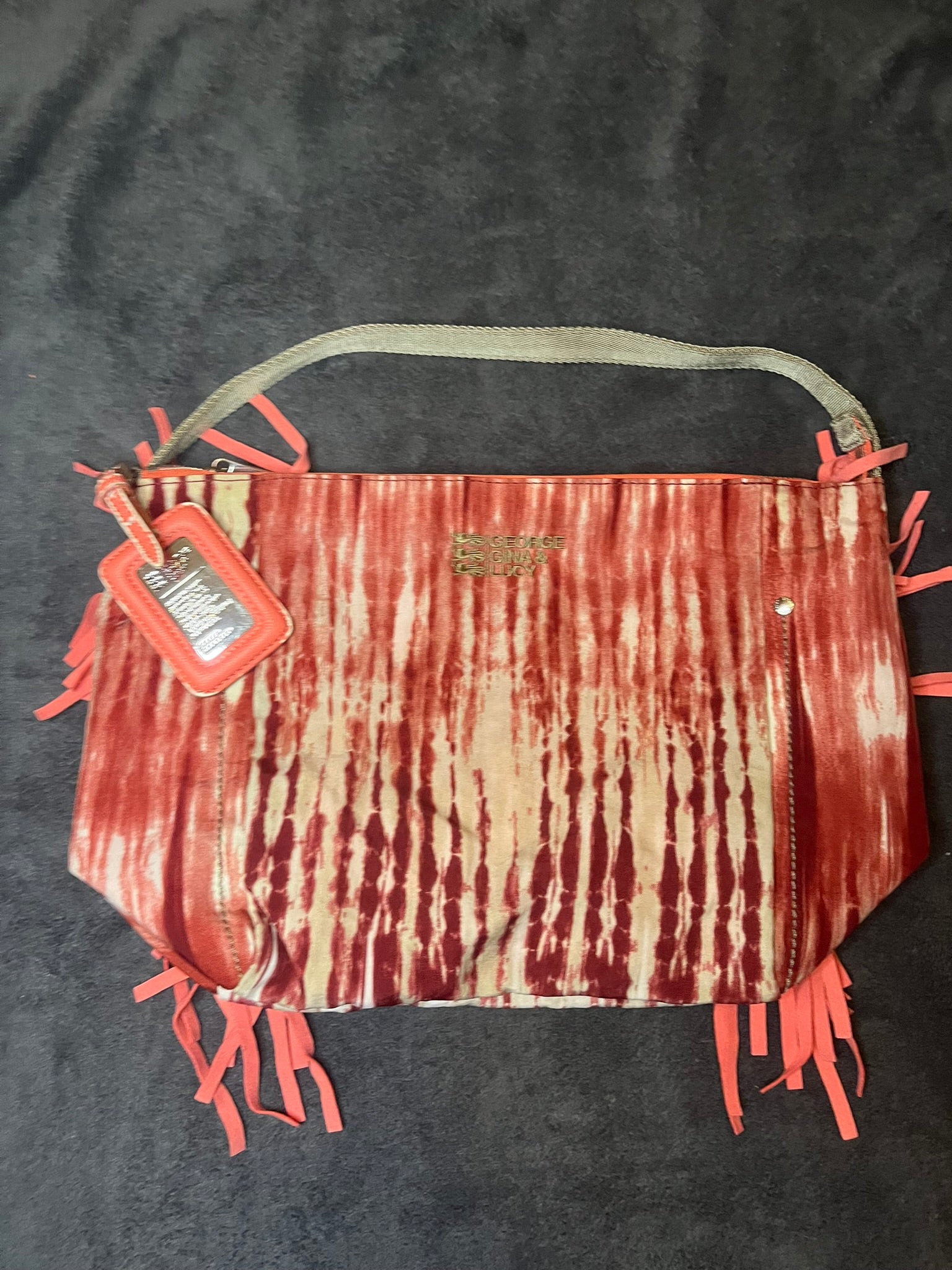 George, Gina & Lucy GGL Tasche Tie Dye Farbverlauf Koralle Marie O