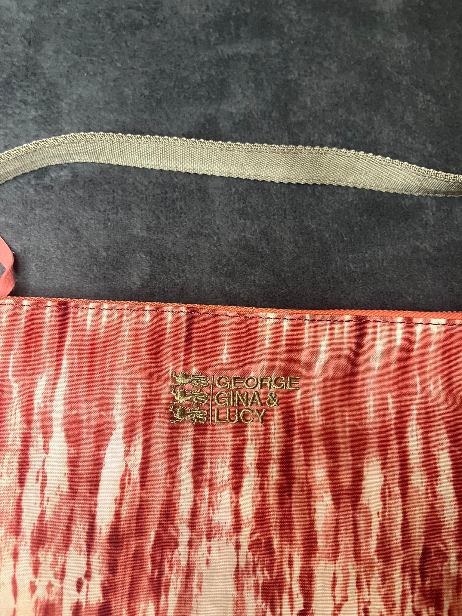 George, Gina & Lucy GGL Tasche Tie Dye Farbverlauf Koralle Marie O