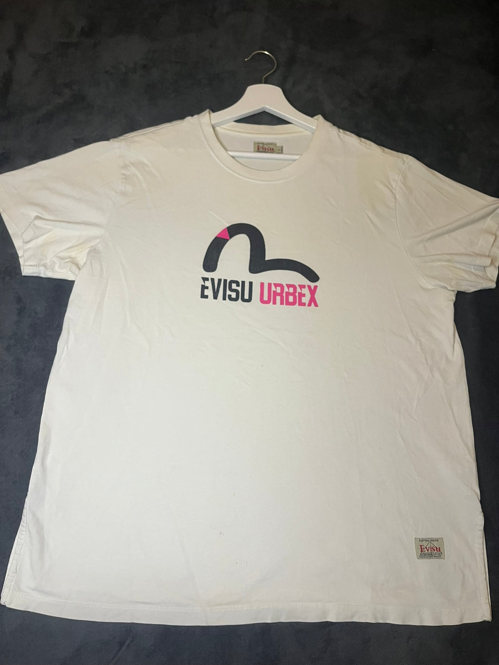 Evisu Urbex Logo Tee White