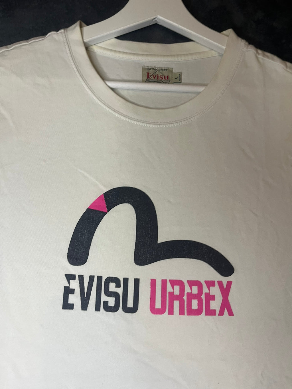 Evisu Urbex Logo Tee White