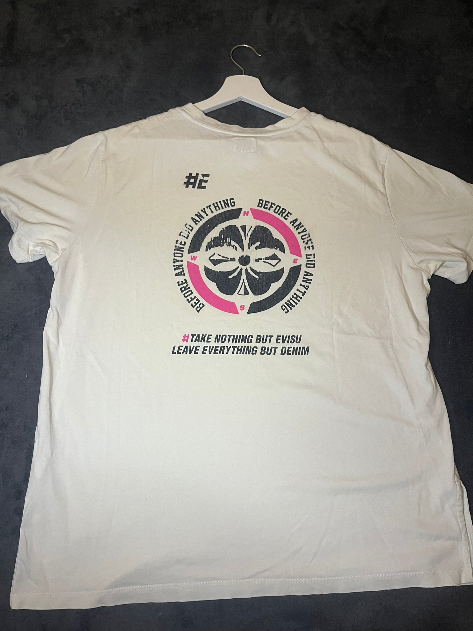 Evisu Urbex Logo Tee White