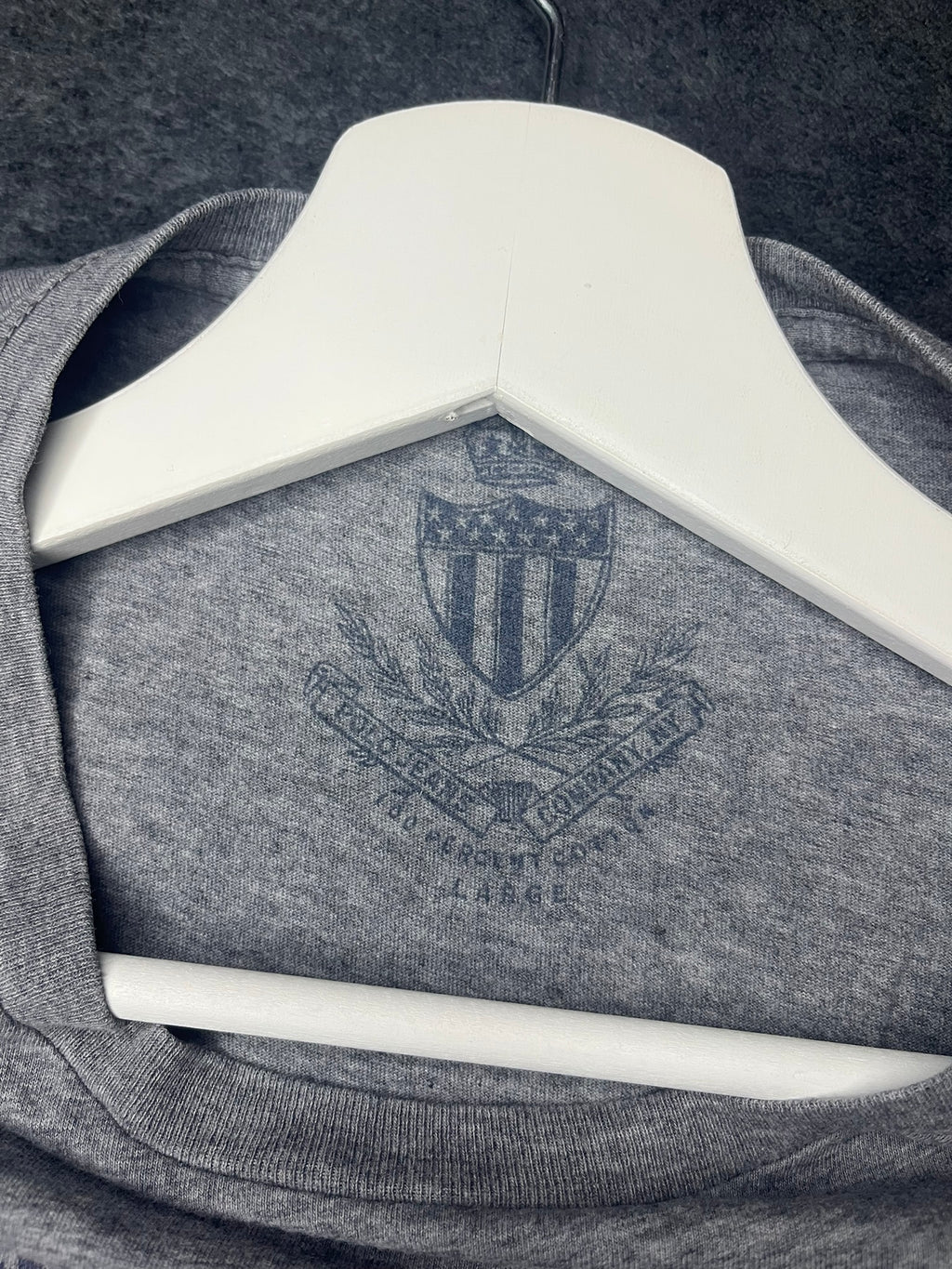 Polo Ralph Lauren Polo jeans company Tee grau americana wappen