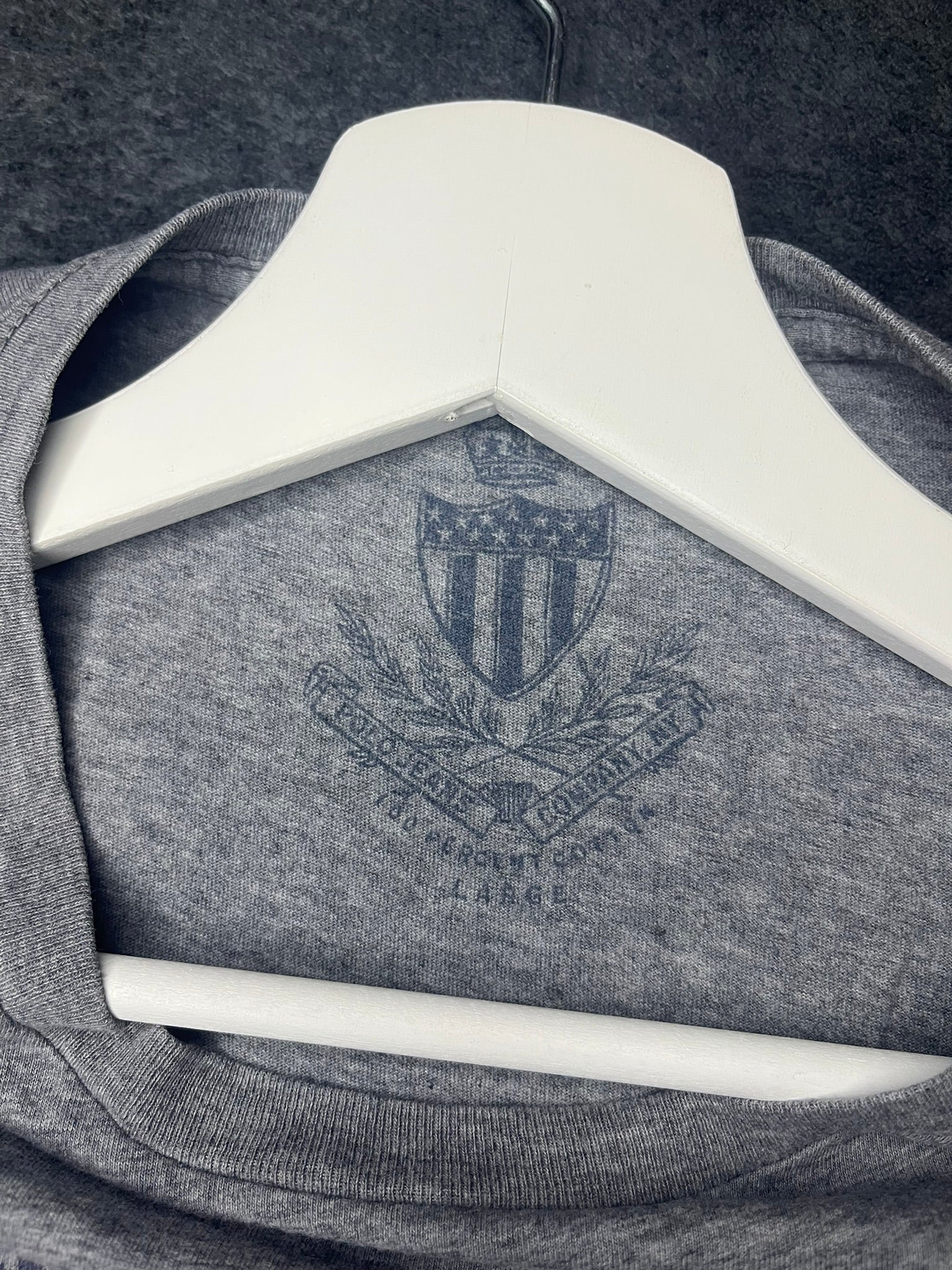 Polo Ralph Lauren Polo jeans company Tee grau americana wappen