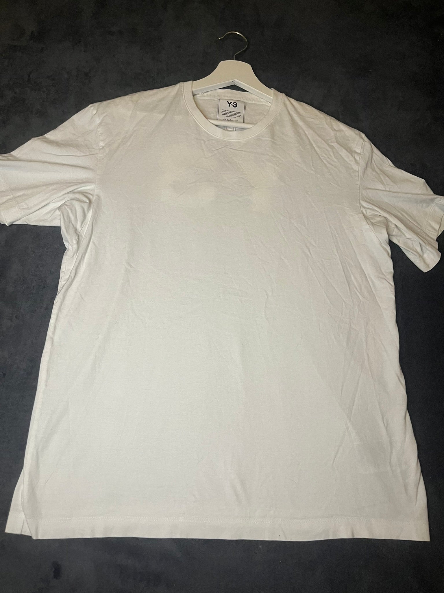 Y-3 Yohji Yamamoto Tee weiß