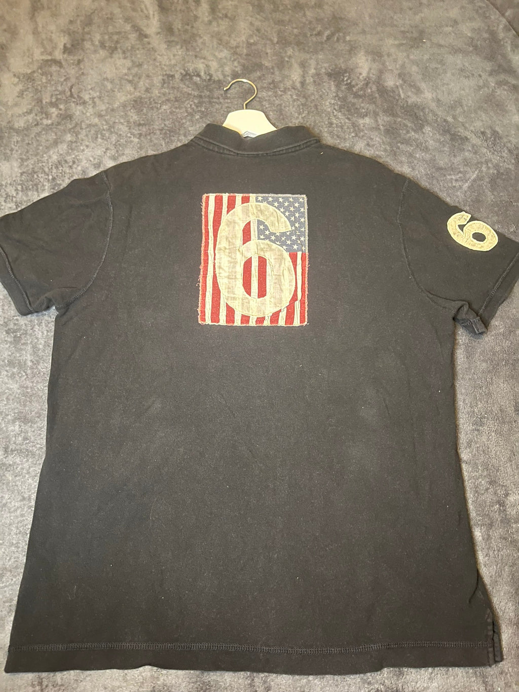 Polo Ralph Lauren American Flag "6" Poloshirt "67"