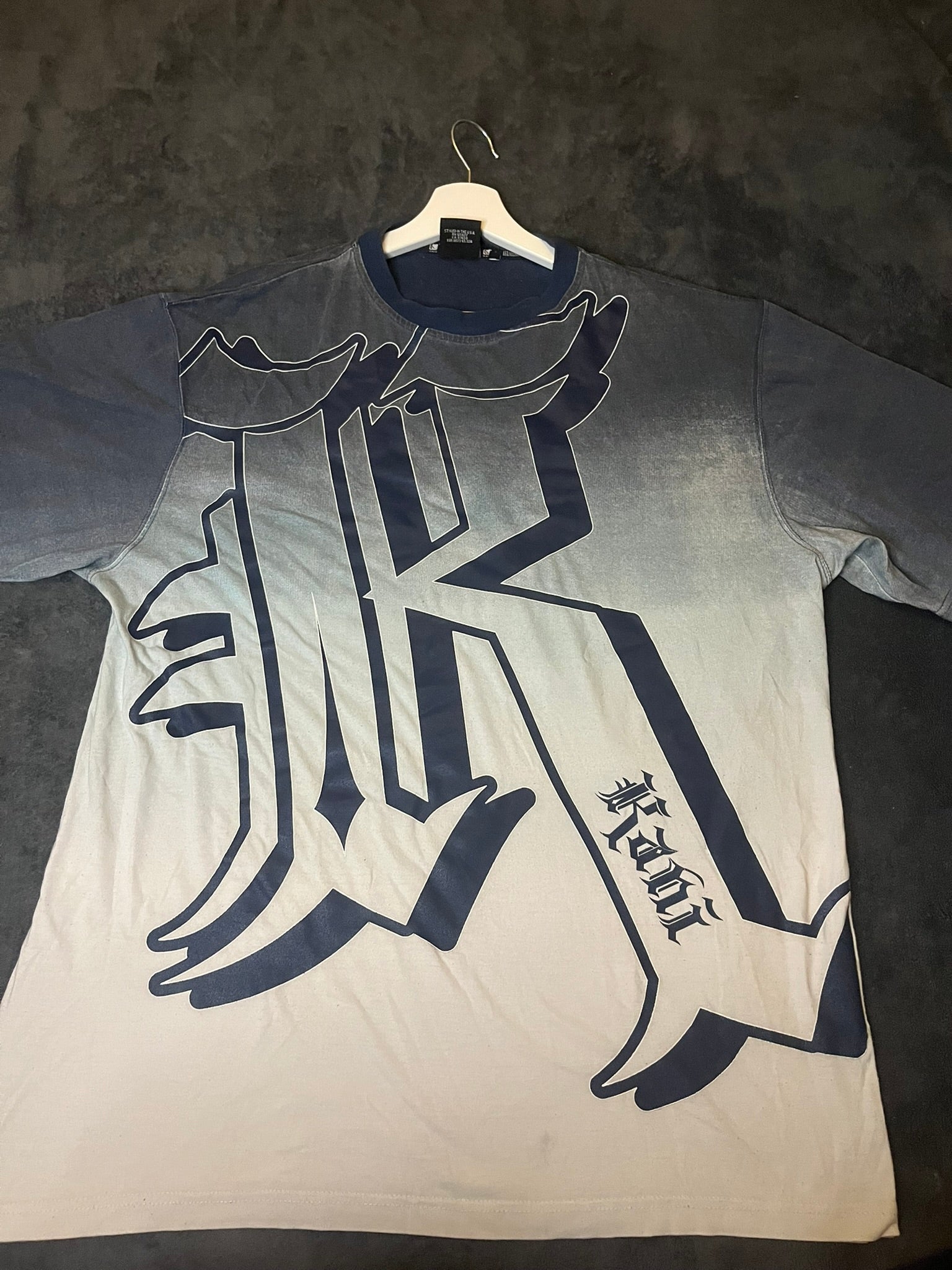 Karl Kani Vintage Tee "K" Hip-Hop 90´s tie dye Farbverlauf