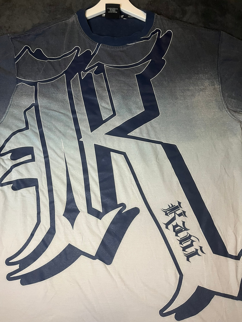 Karl Kani Vintage Tee "K" Hip-Hop 90´s tie dye Farbverlauf