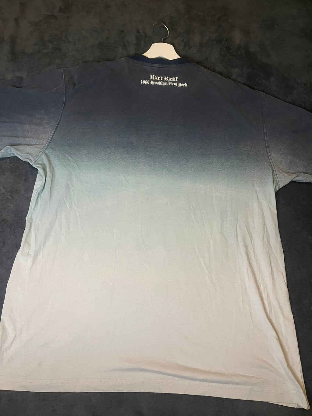 Karl Kani Vintage Tee "K" Hip-Hop 90´s tie dye Farbverlauf