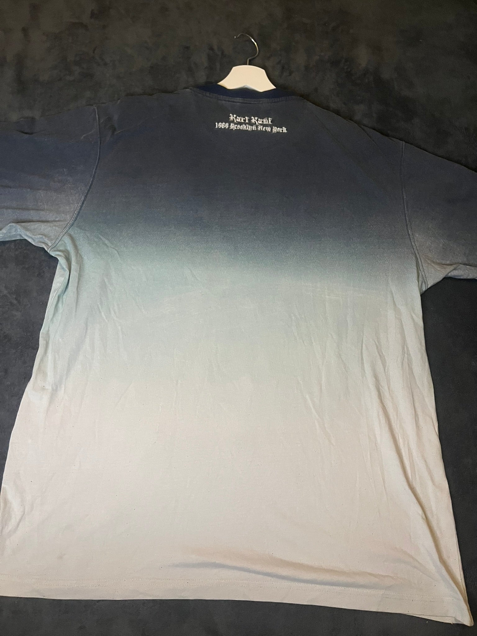 Karl Kani Vintage Tee "K" Hip-Hop 90´s tie dye Farbverlauf