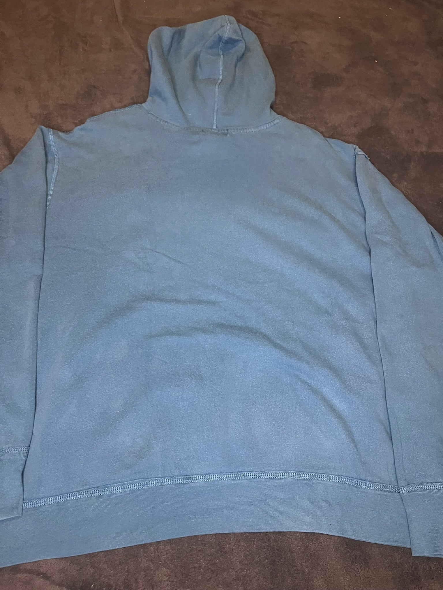 Ralph Lauren PRL Wappen Hoodie hellblau