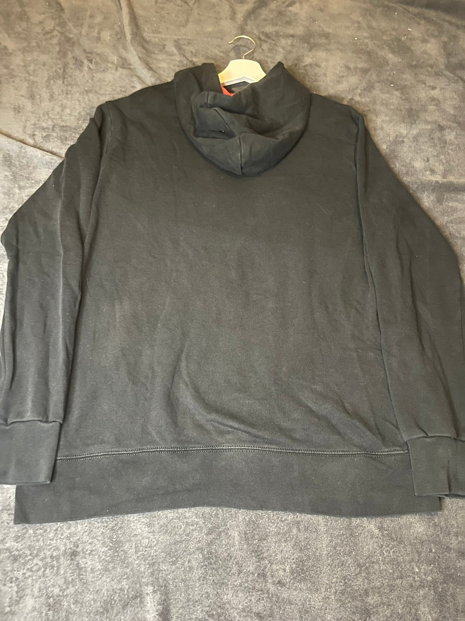 Ralph Lauren Denim & Supply Skull Wings Motor Hoodie Schwarz