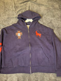 Herisson Studios Portugal Zip-Hoodie Strickjacke