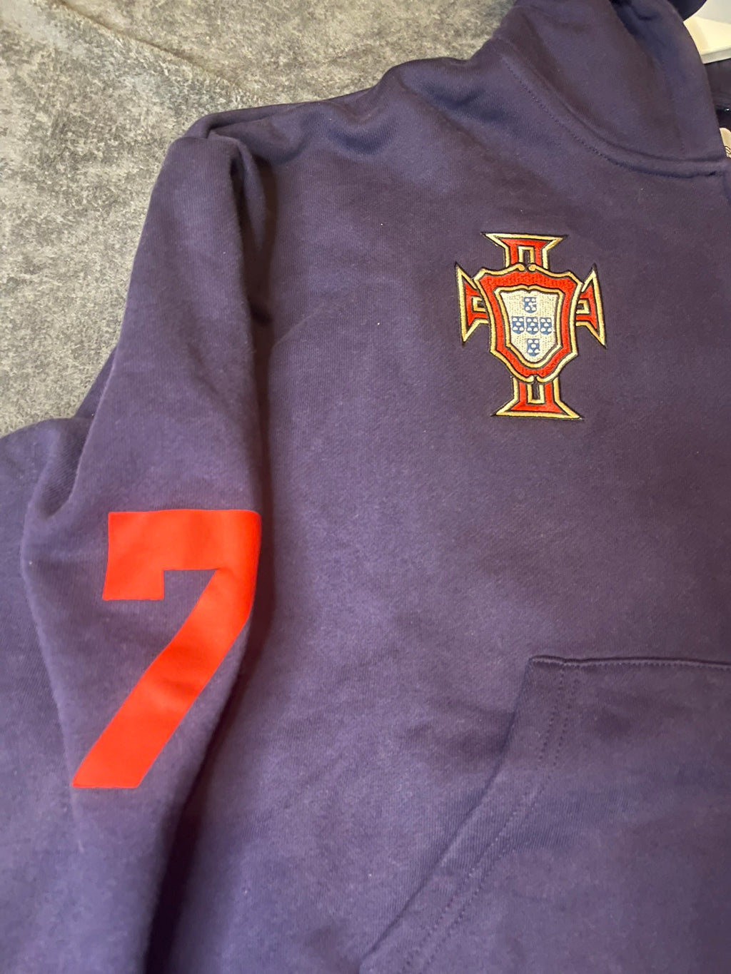 Herisson Studios Portugal Zip-Hoodie Strickjacke