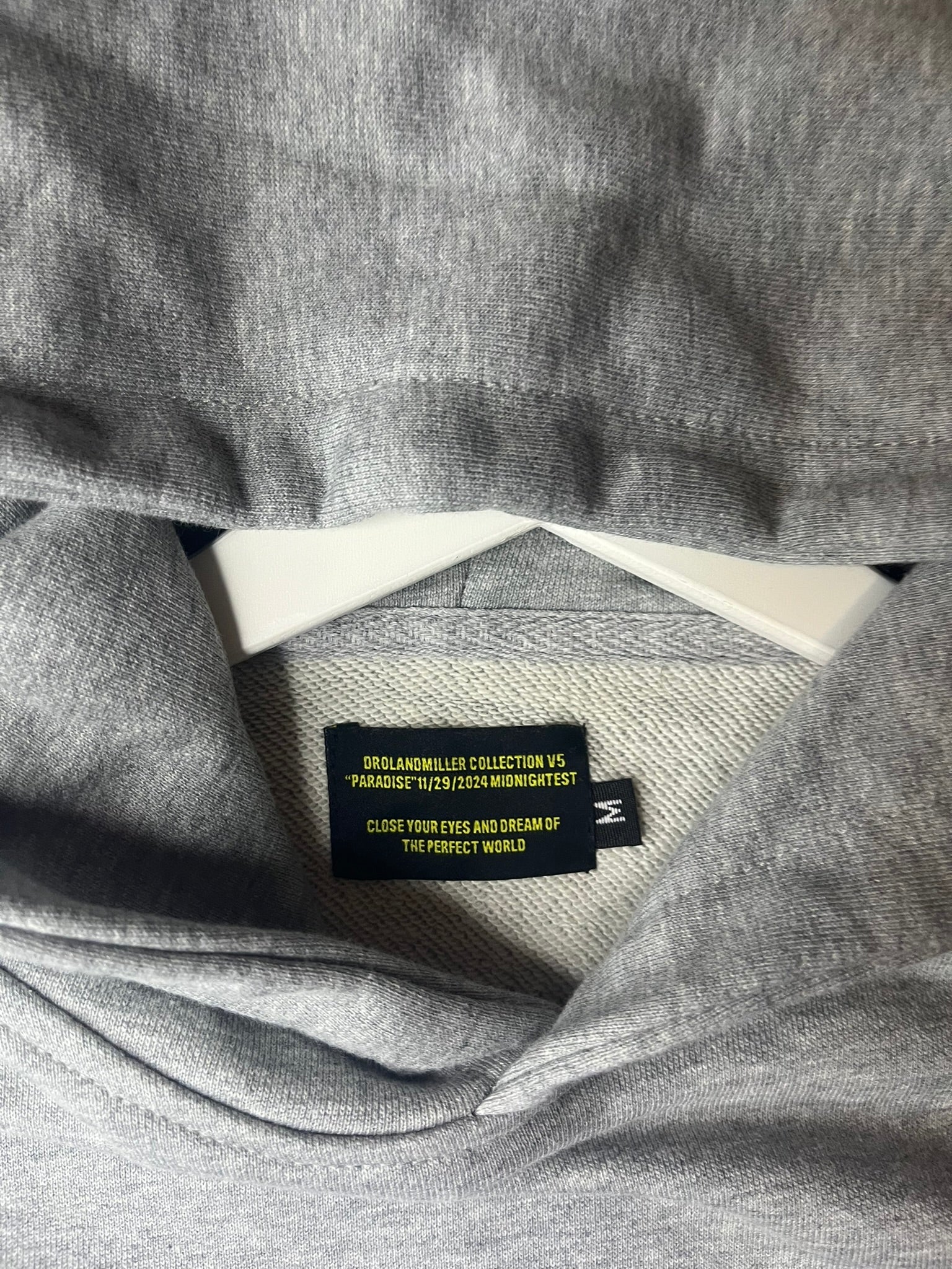 Drolandmiller Smoke MJB v5 MLA Logo Hoodie Grau