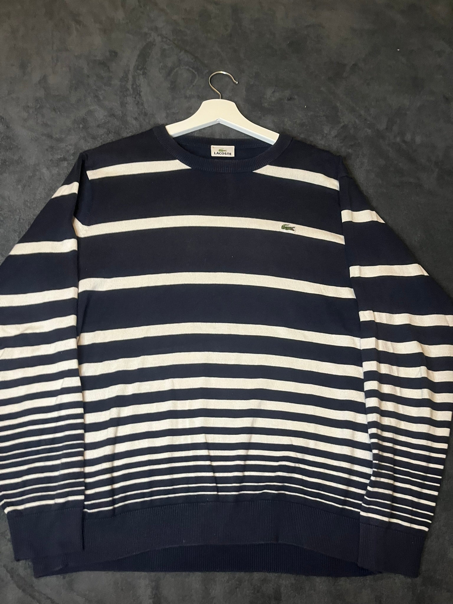 Lacoste Krokodil Striped thin Pullover