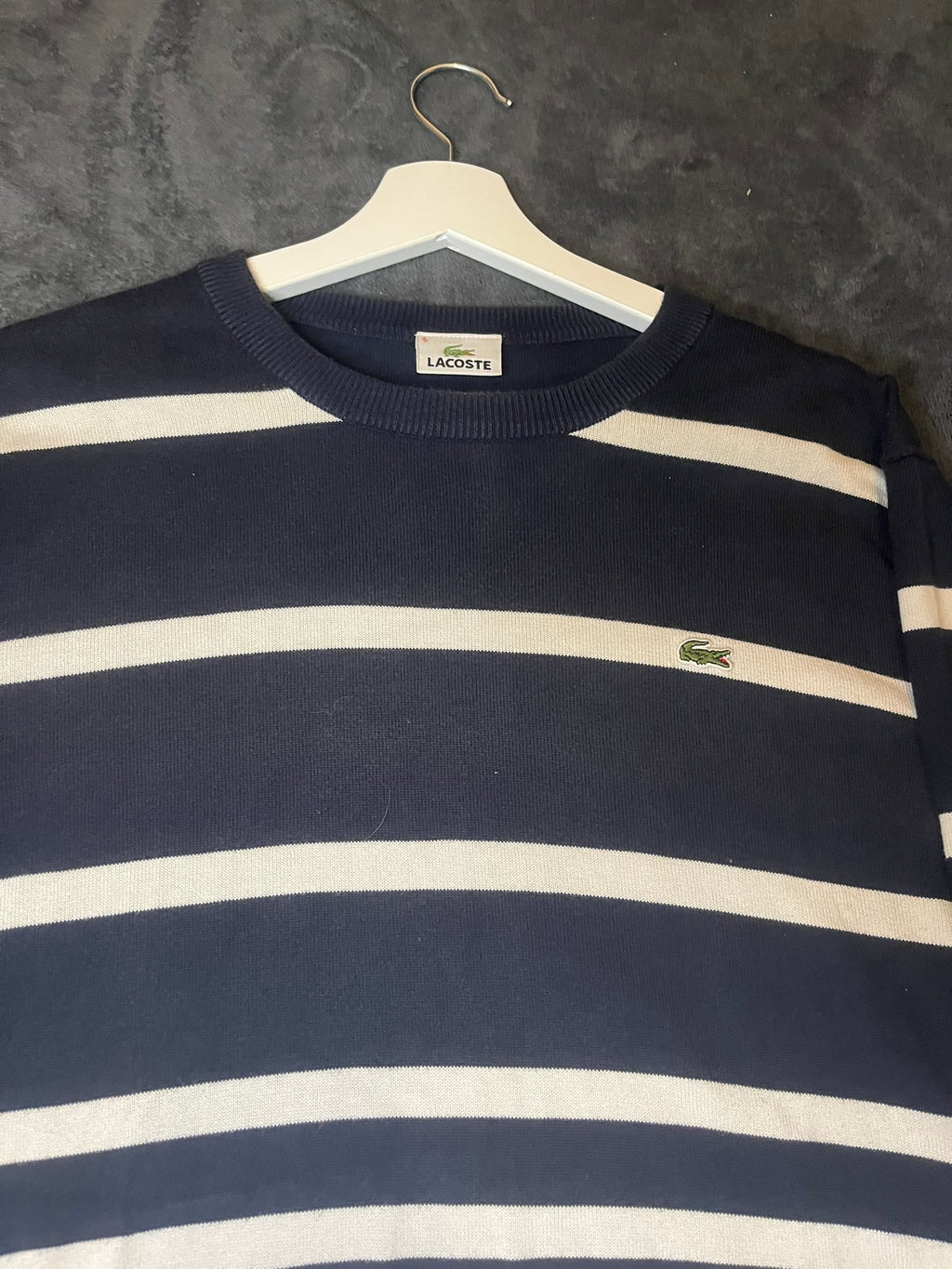 Lacoste Krokodil Striped thin Pullover