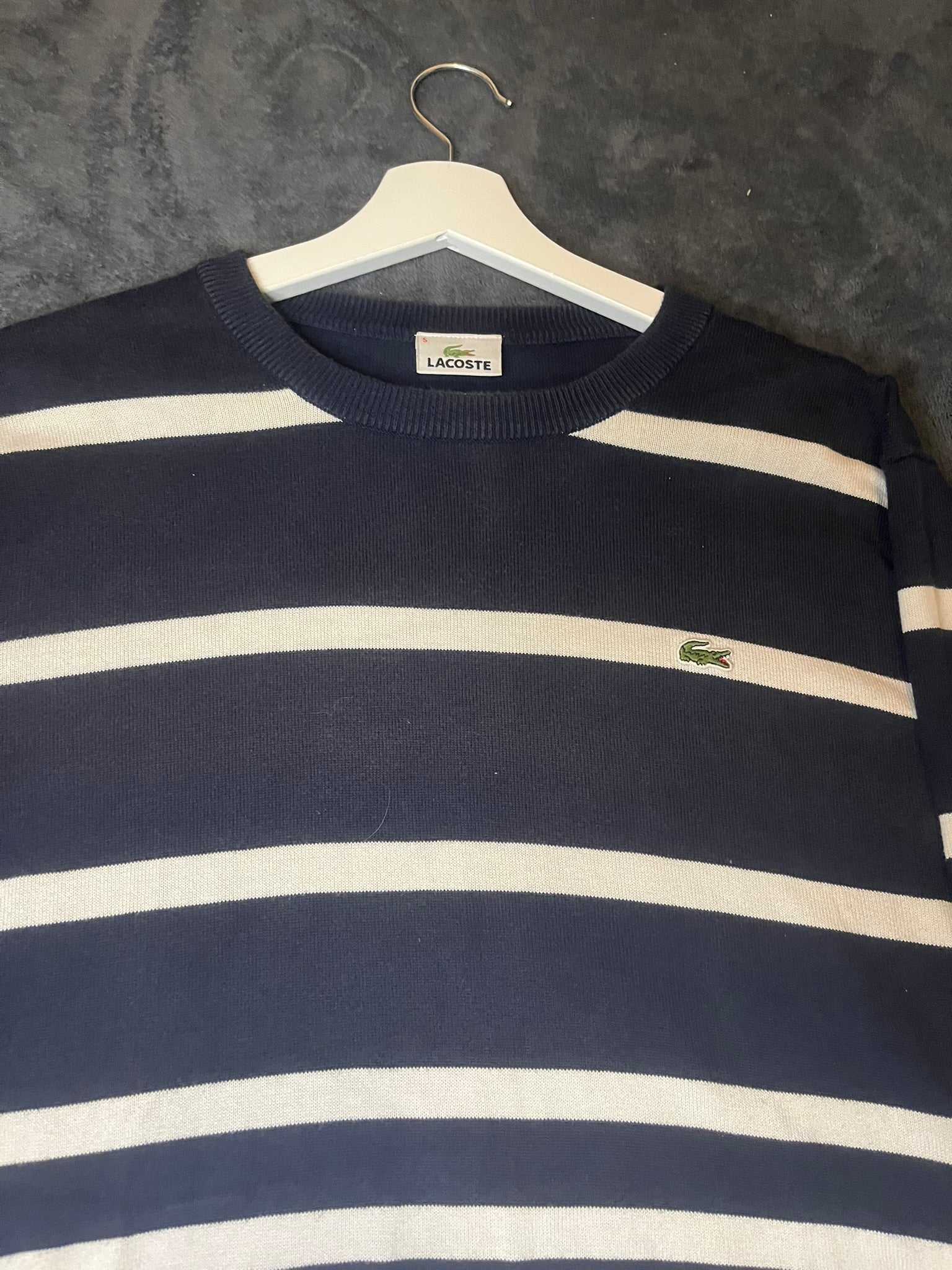 Lacoste Krokodil Striped thin Pullover