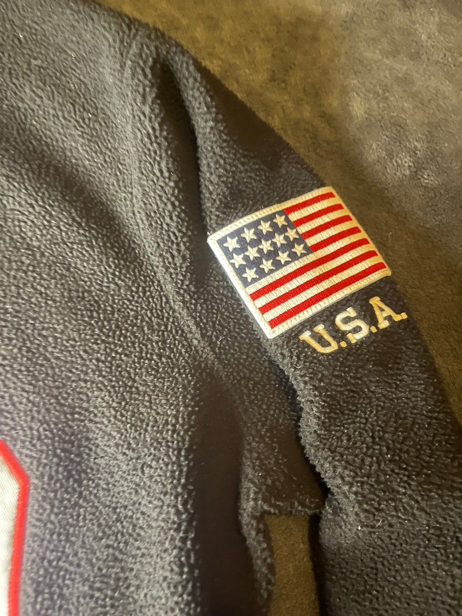 Tommy Hilfiger USA Teddy Fleece Half-Zip