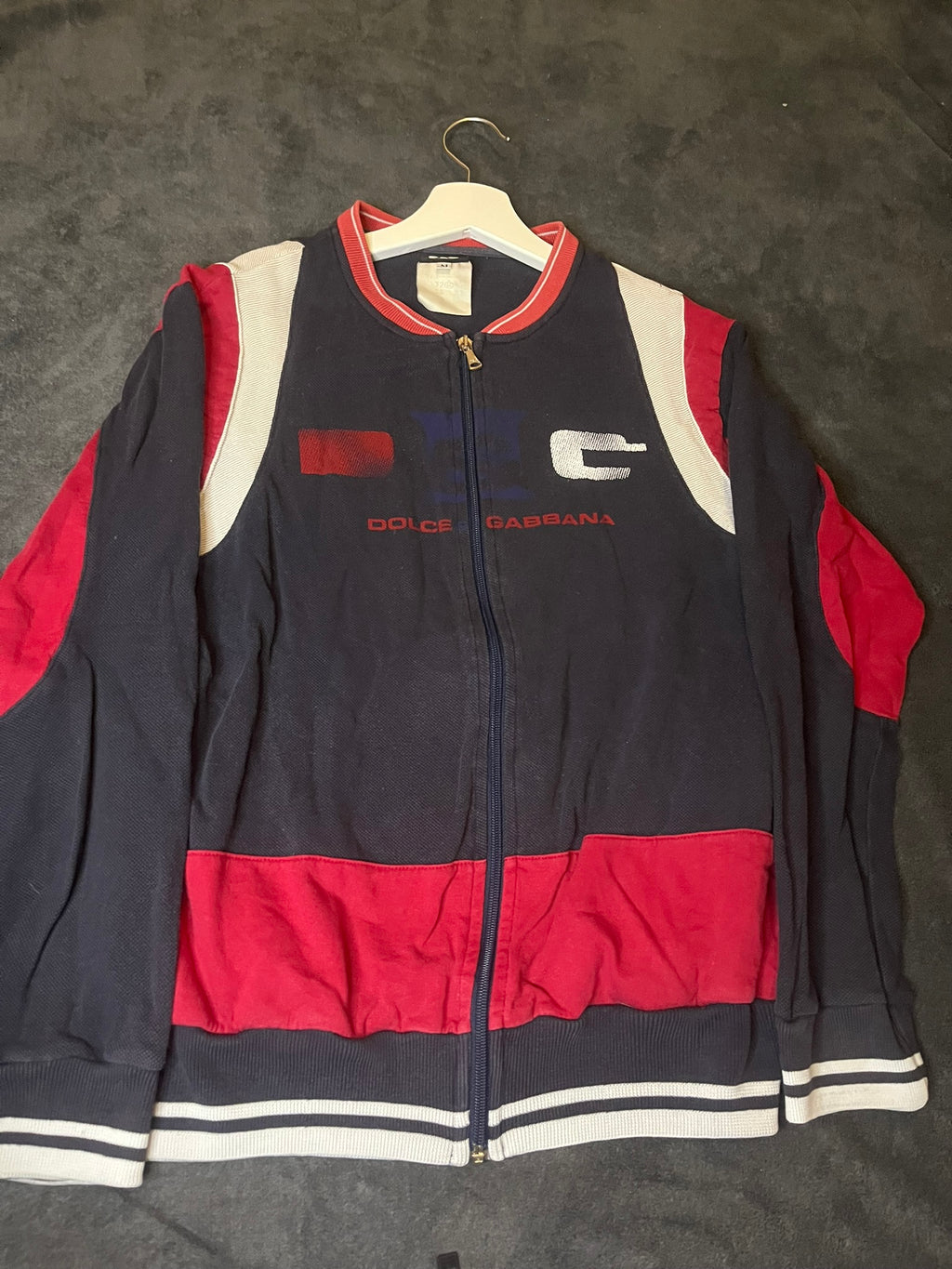 Dolce & Gabbana D&G Zip-Hoodie Strickjacke