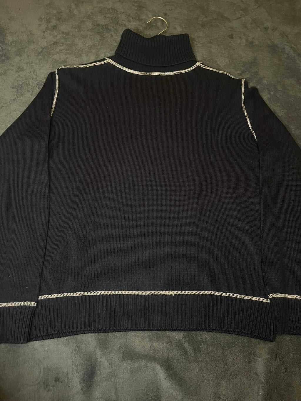 Dolce & Gabbana D&G Strickpullover Turtleneck dunkelblau