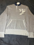 Polo Ralph Lauren Rugbyshirt Polo mit Kängurutasche Grau