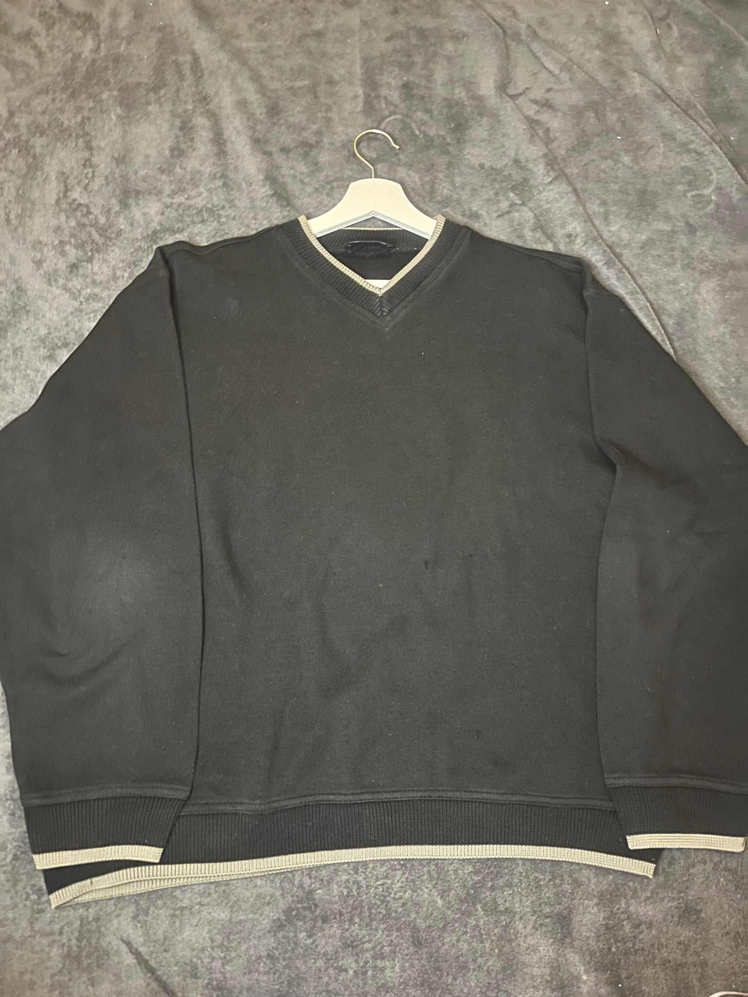 Carlo Colucci Pullover Schwarz