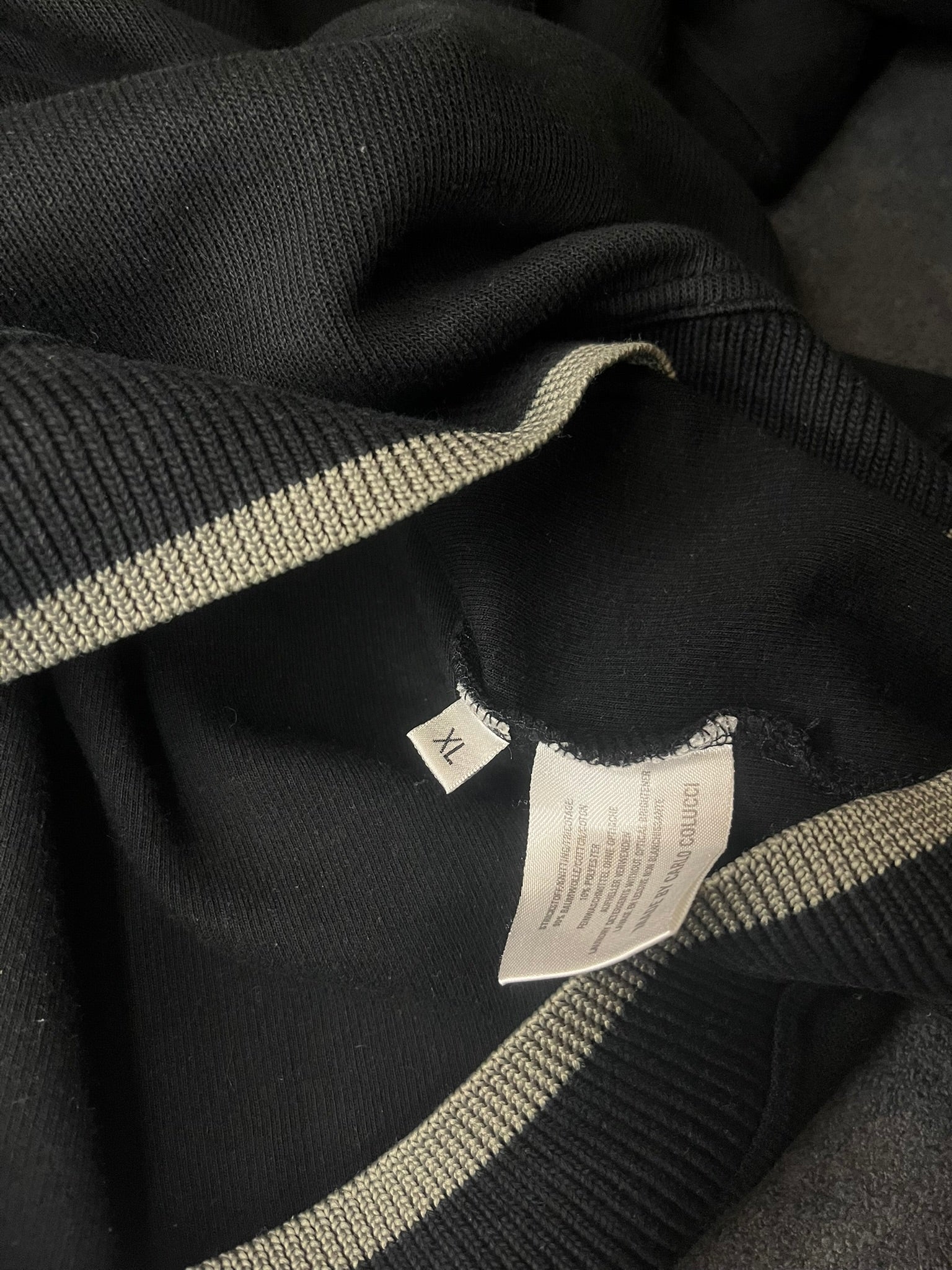 Carlo Colucci Pullover Schwarz