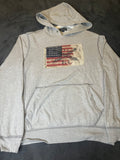 Polo Ralph Lauren American Flag Americana Hoodie Grau