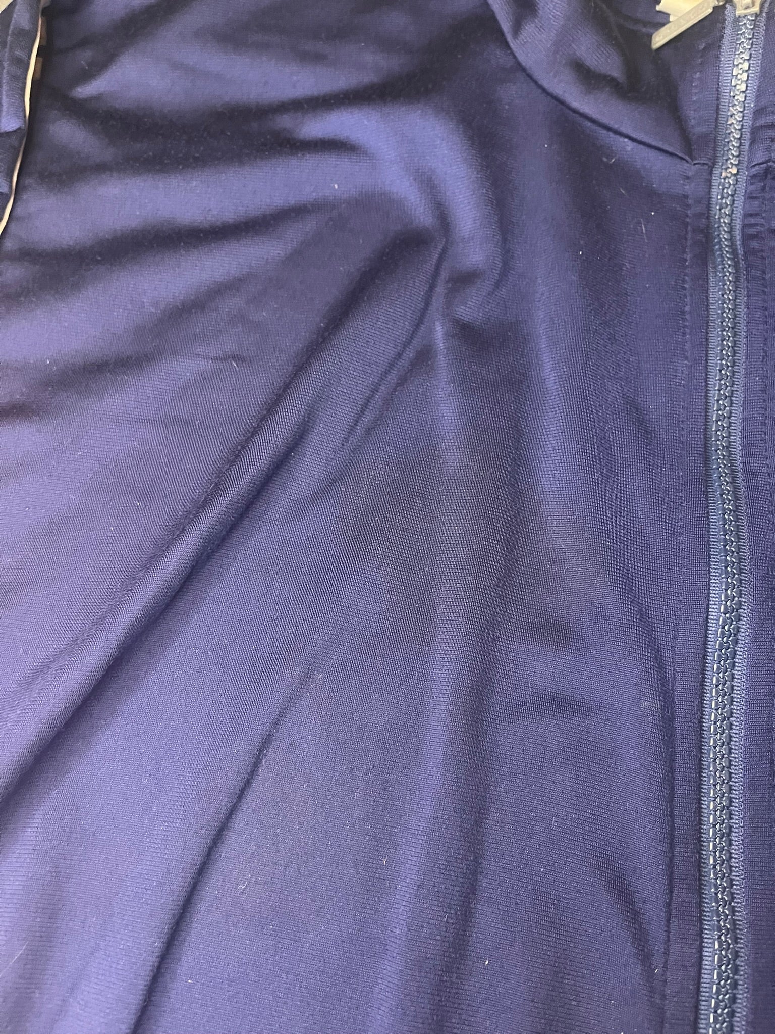 Adidas Vintage Trainingsjacke Blau/Rot detachable Arme