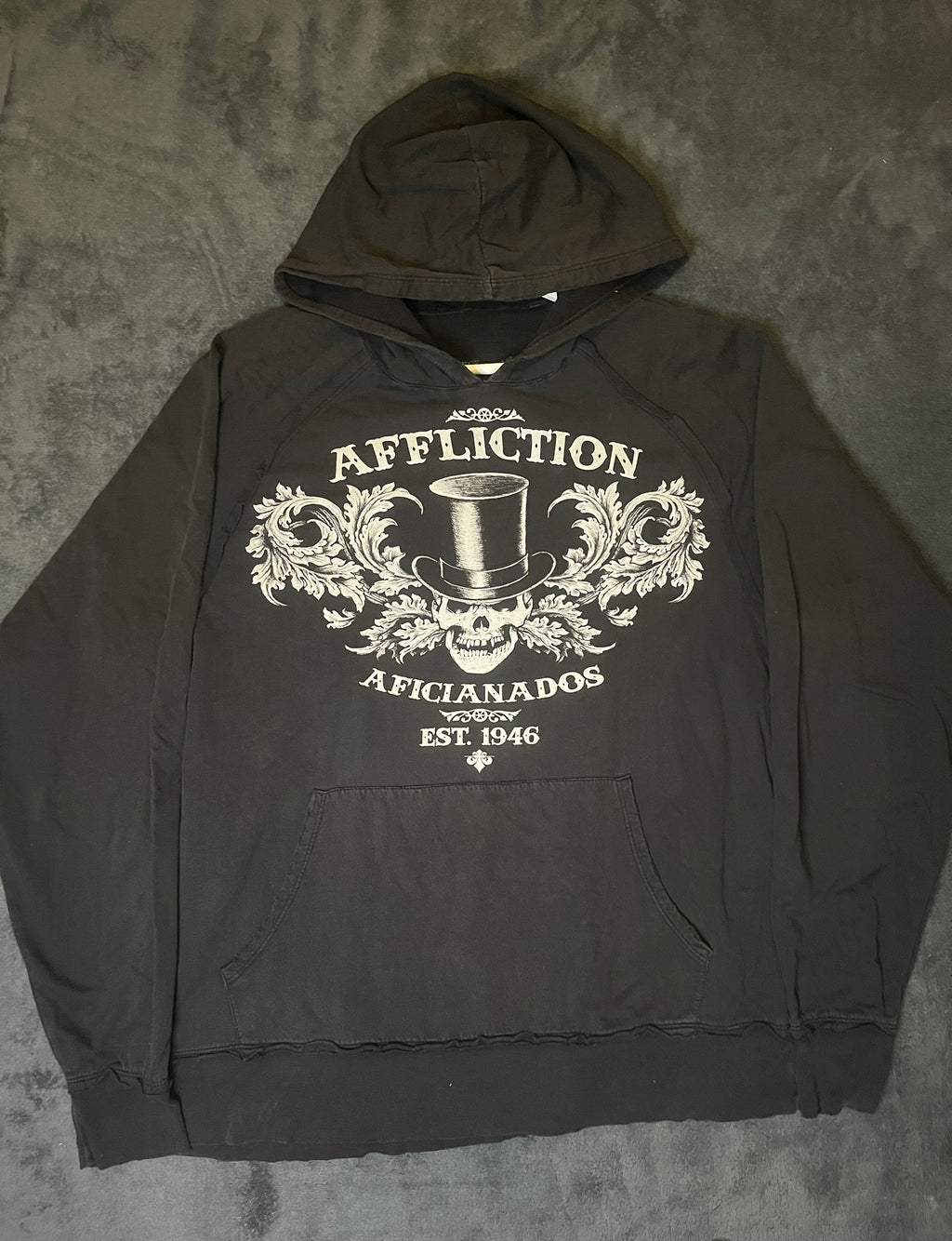 Affliction Skull Hoodie