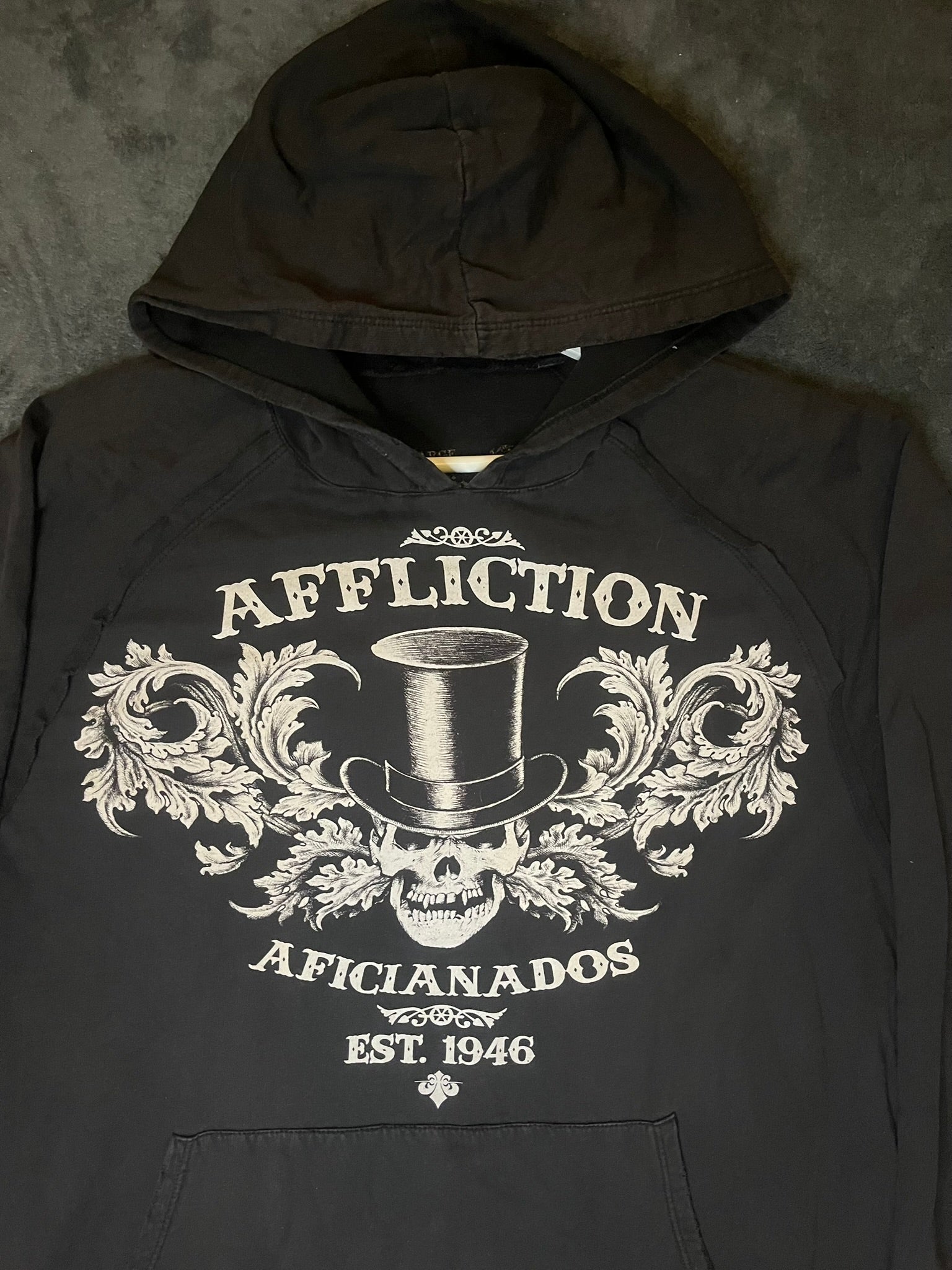 Affliction Skull Hoodie