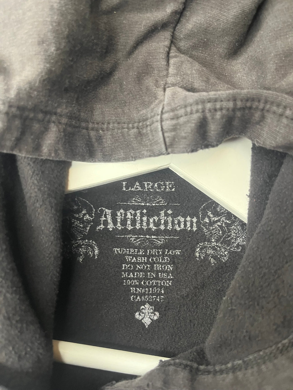 Affliction Skull Hoodie