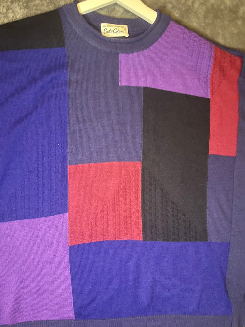 carlo-colucci-multicolor-colour-block-pullover