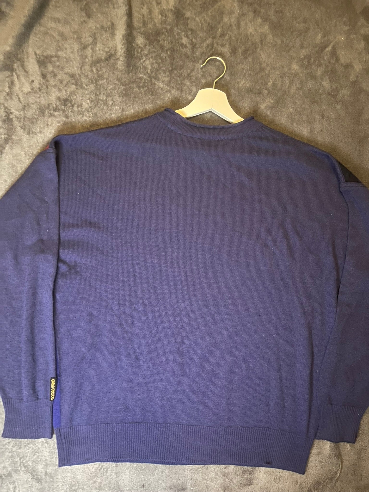 Carlo Colucci multicolor Colour-Block Pullover