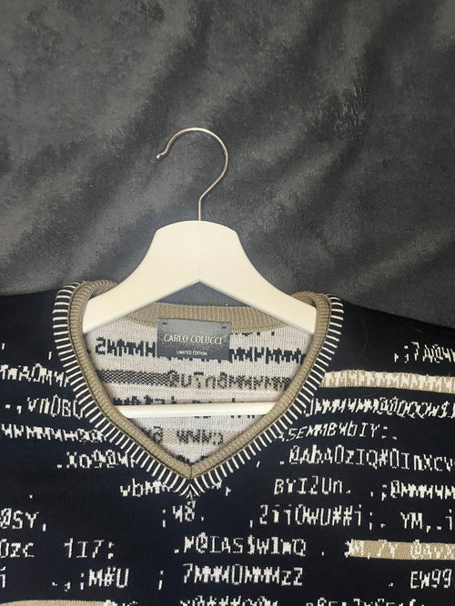 Carlo Colucci Longsleeve Wollpullover