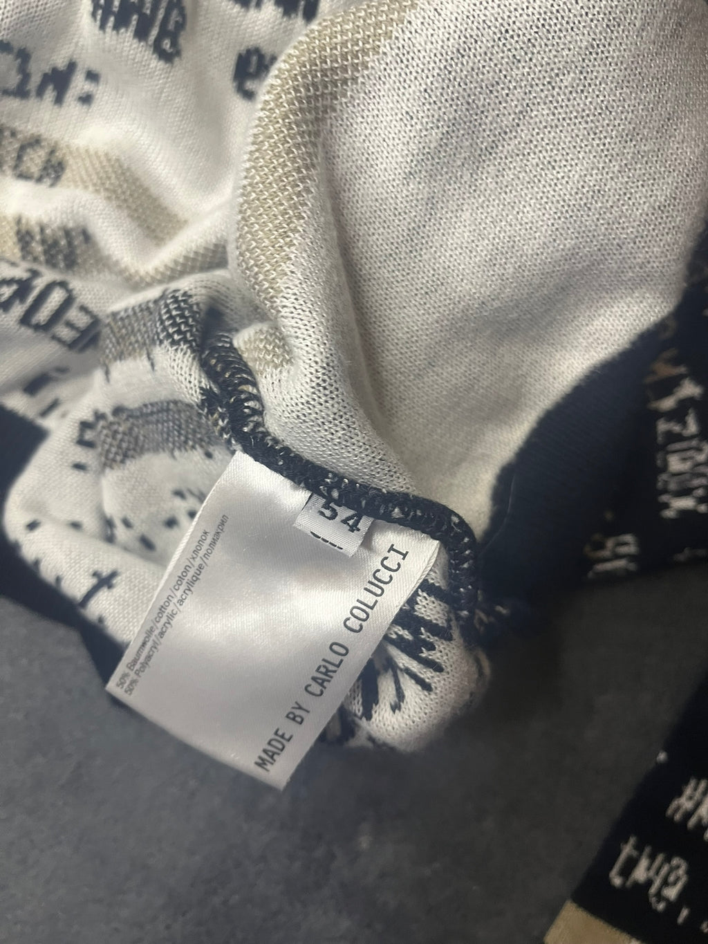 Carlo Colucci Longsleeve Wollpullover