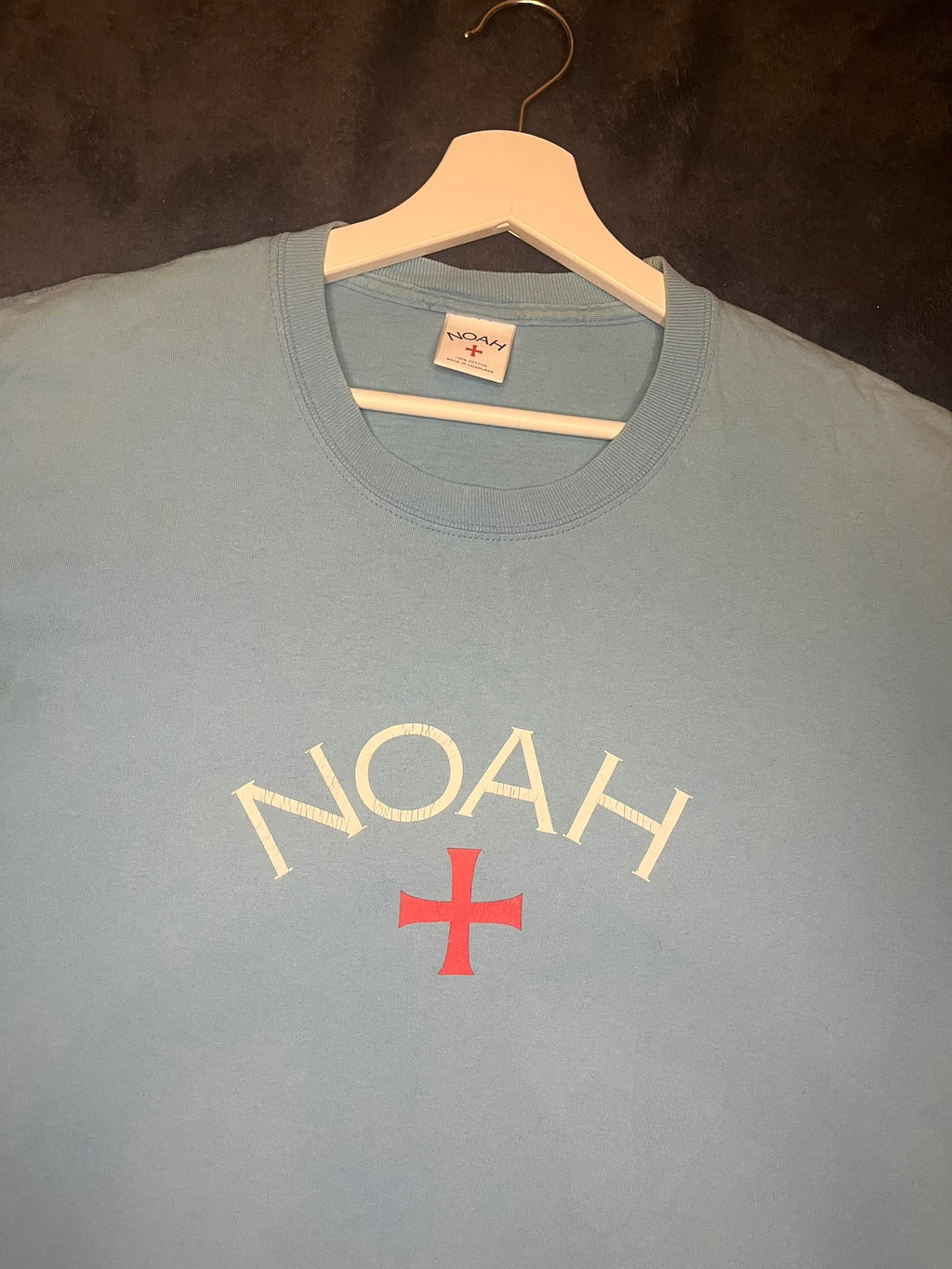 Noah Core Logo Tee hellblau