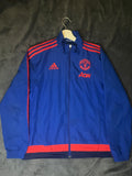 Adidas Manchester United 2015/16 Vintage Tracksuit Jacket blau