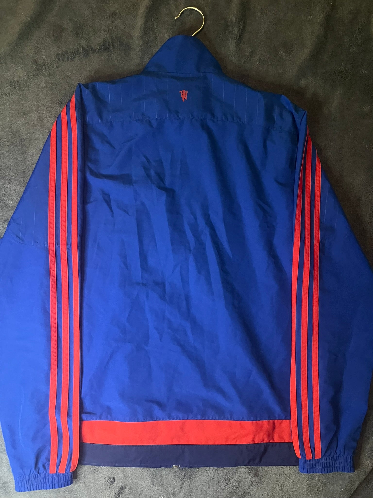 Adidas Manchester United 2015/16 Vintage Tracksuit Jacket blau
