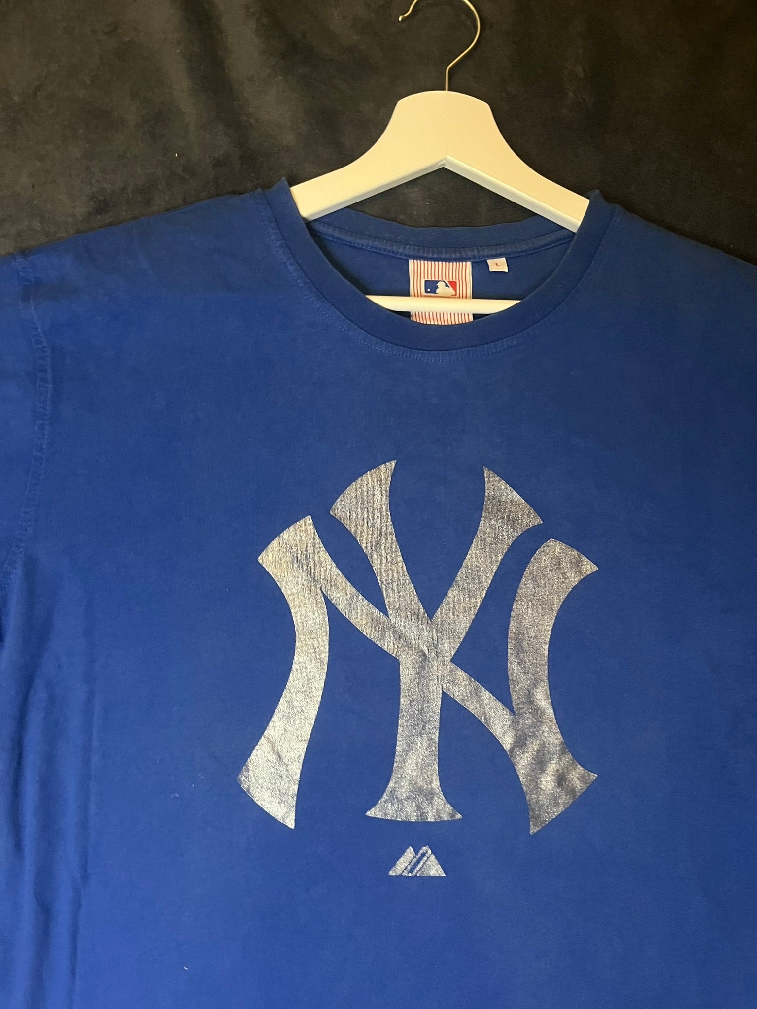 Majestic Athletic New York Yankees NYC tee dunkelblau