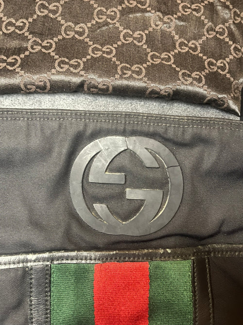 Gucci Sherri Crossbody Nylon Bag Umhängetasche
