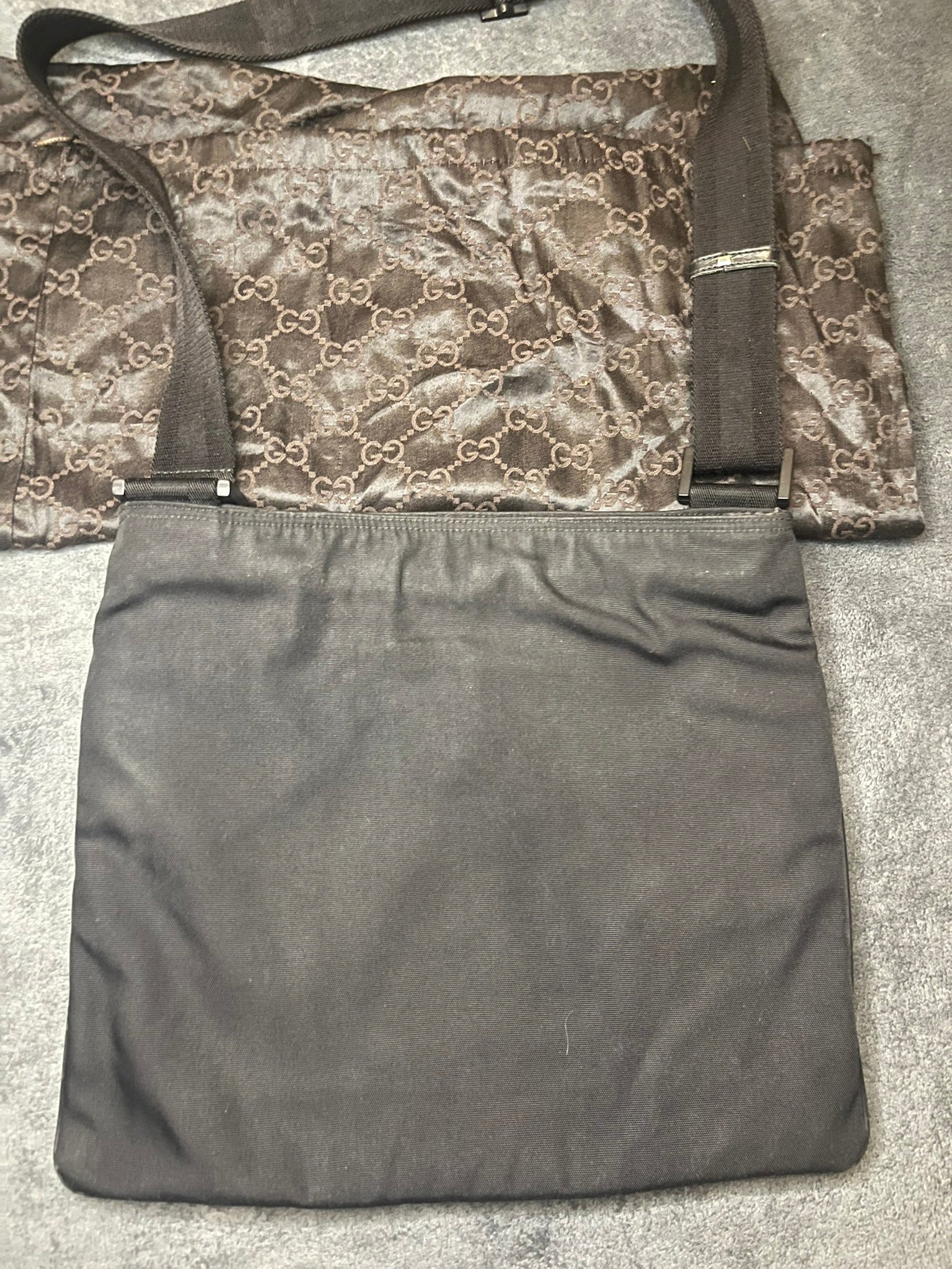 Gucci Sherri Crossbody Nylon Bag Umhängetasche