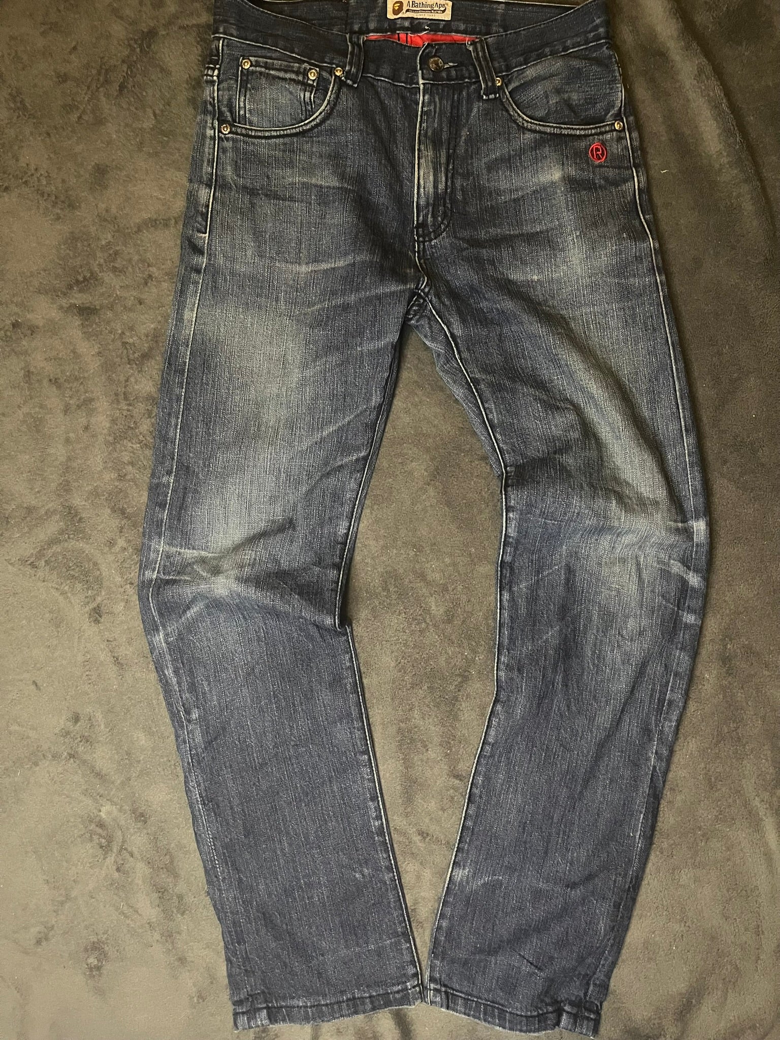 a-bathing-ape-bape-ape-head-sraight-leg-jeans