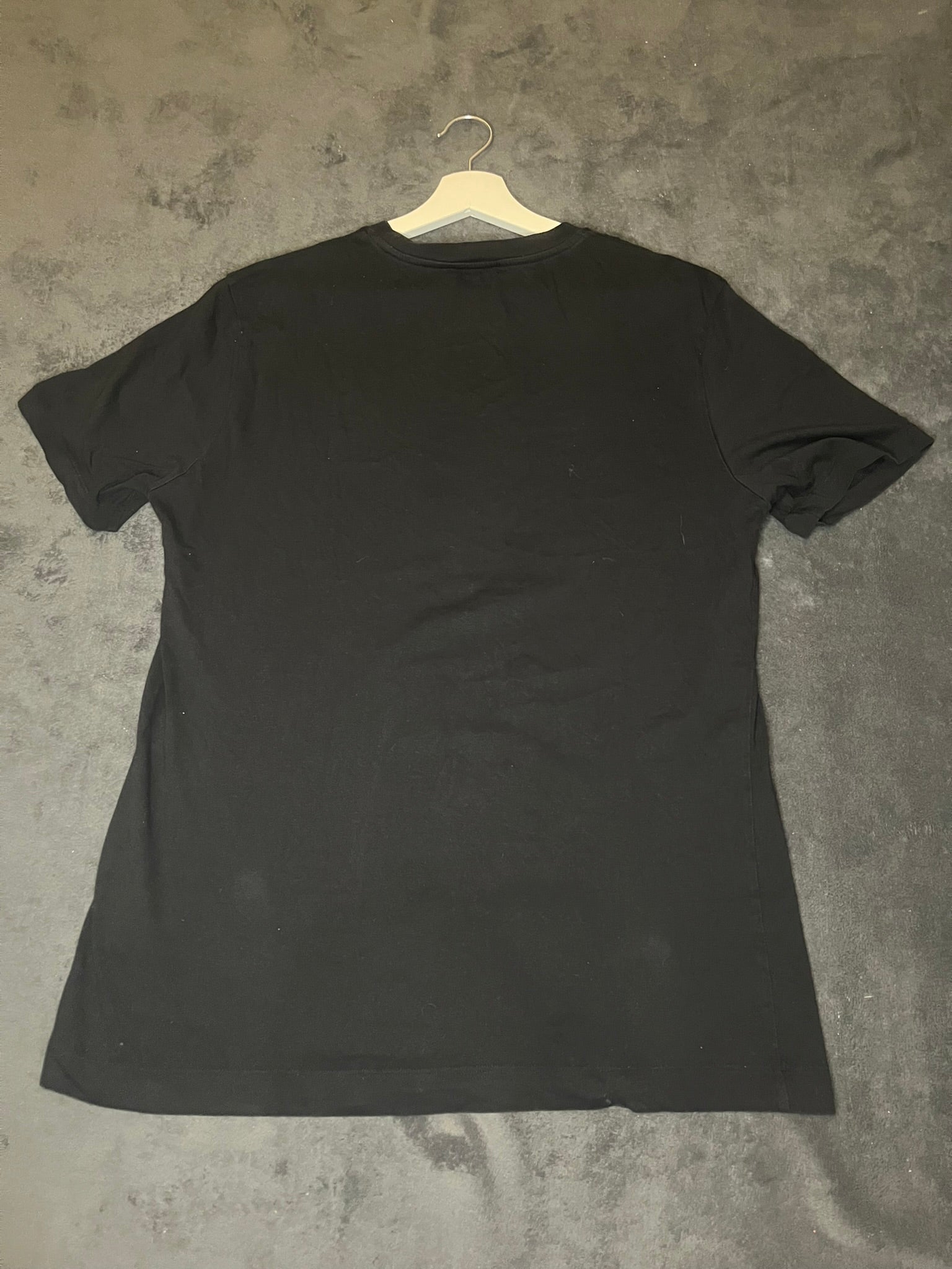 gosha-rubchinsky-logo-tee-black