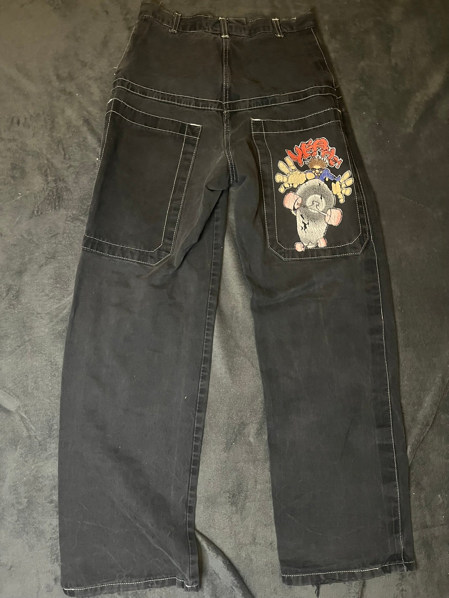 y2k-hip-hop-jeans-schwarz-skater