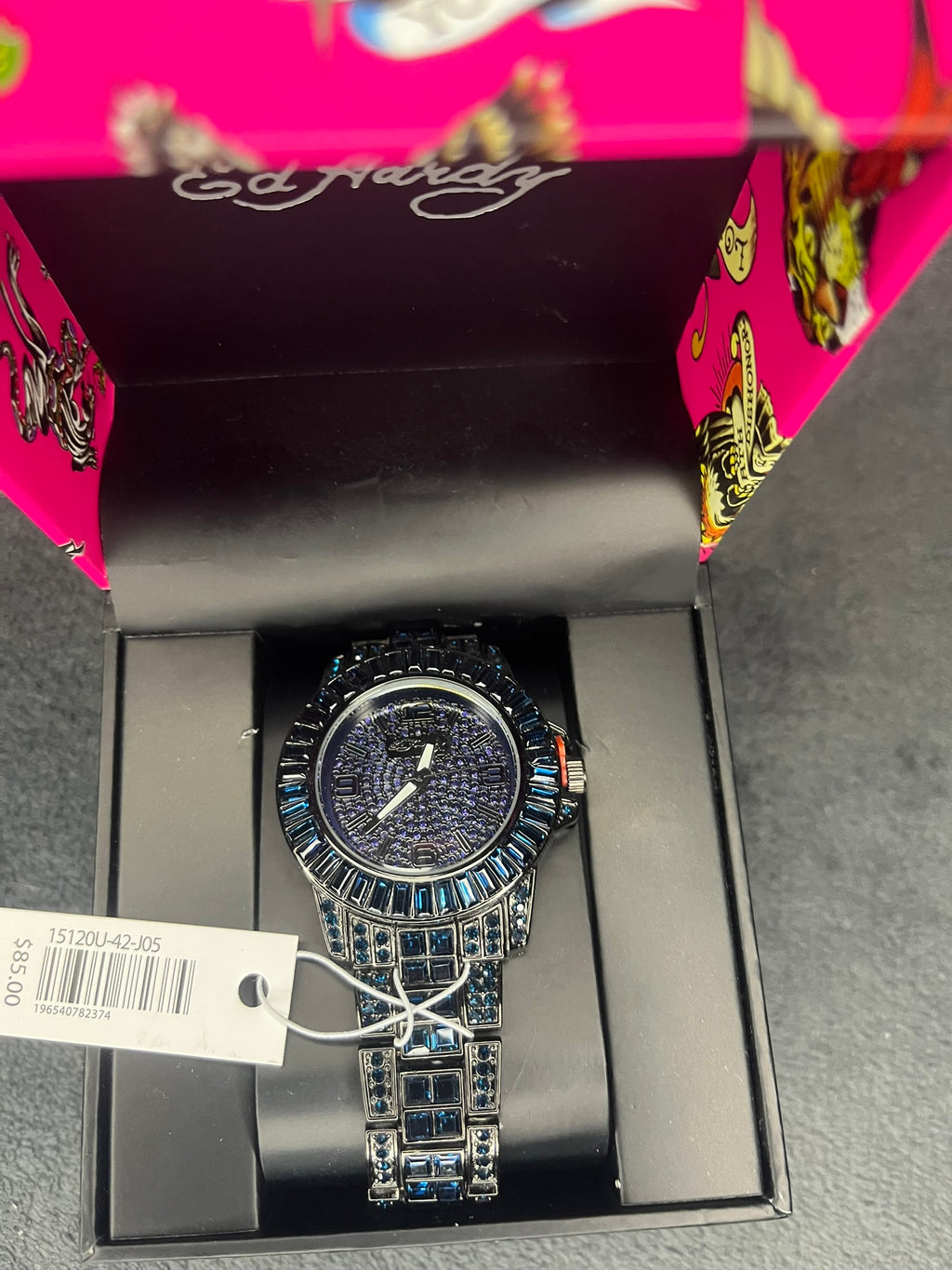 ed-hardy-rhinestone-watch-dark-blue